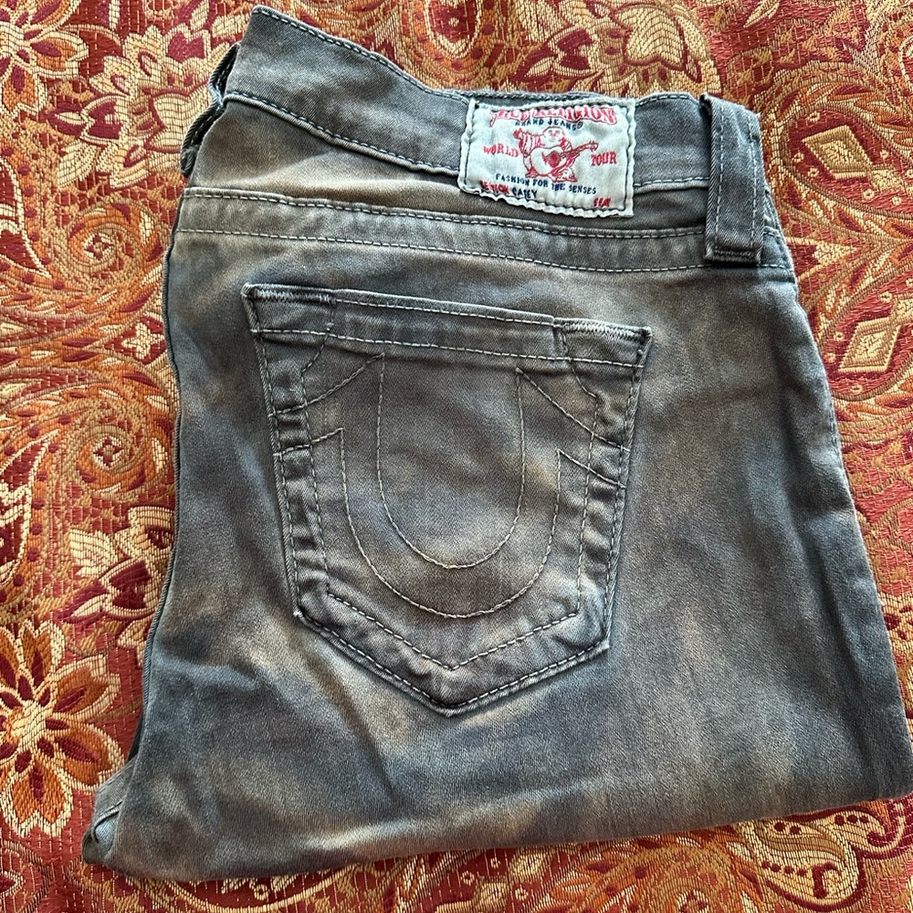 TRUE RELIGION WOMEN STRETCH SKINNY❤️❤️ PANTS SIZE 31